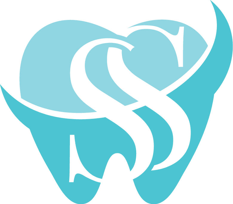 Official SS Orthodontics brand logo featuring stylized tooth and heart design.